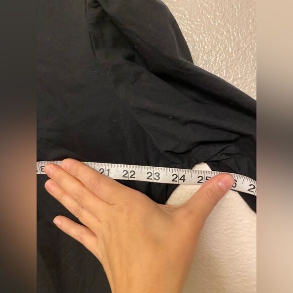 Venezia plus size black cotton blouse floral embroidery boho art to wear 18-20 - Picture 10 of 10